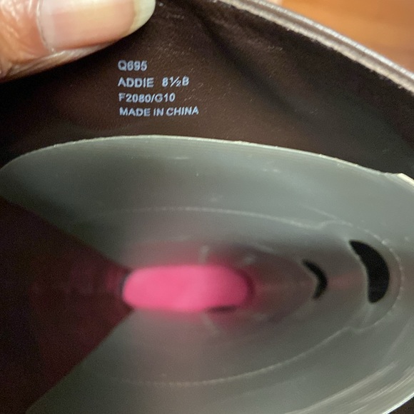 Coach Addie Semi Mate Leather Heel Boots - Picture 13 of 16